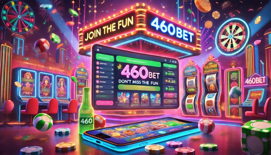 เข้าร่วมสนุกสนาน ไม่พลาดทุกความมันส์ที่ 460bet